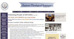 Desktop Screenshot of e-seminary.org