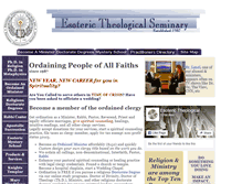 Tablet Screenshot of e-seminary.org